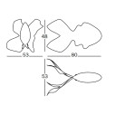Fish Pesce Large scultura Magis dimensioni