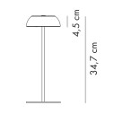 Float Lampada da tavolo Axolight dimensioni