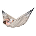 La Siesta Flora Zebra Amaca Doppia in cotone biologico vista