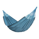 La Siesta Flora Blue Zebra Amaca King Size in cotone biologico vista