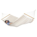 La Siesta Florencia Latte Amaca a Bastone Singola in cotone biologico vista