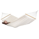 La Siesta Florencia Latte Amaca a Bastone Singola in cotone biologico vista