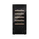 Dunavox Flow-32 cantina vino 32 bottiglie Full glass Nera vista