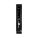 Dunavox Flow-8 cantina vino 8 bottiglie Full glass Nera vista