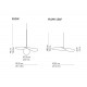 Flow lampada a sospensione KDLN dimensioni