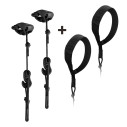 La Siesta FlexMount 2point Black Set di fissaggio per amache dettaglio