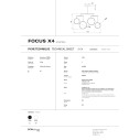 Focus X4 Lampada a sospensione DCW éditions specifiche tecniche 
