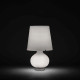 Fontanaarte Fontana Media bianco lampada da tavolo dettaglio