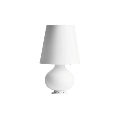 FontanaArte Fontana Media bianco lampada da tavolo