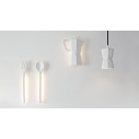 Fork 2516D lampada a parete 9010 novantadieci ambientazione