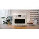 Forno combinato a vapore da appoggio Smeg COF01CREU Panna ambientazione