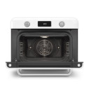 Forno combinato a vapore da appoggio Smeg COF01WHEU Bianco aperto