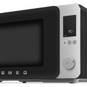 Forno a microonde combinato Smeg MOC02BLMEU Nero dettaglio