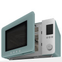 Forno a microonde combinato Smeg MOC02EGMEU Emerald Green dettaglio