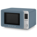 Forno a microonde combinato Smeg MOC02SBMEU Storm Blue 