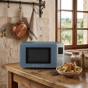 Forno a microonde combinato Smeg MOC02SBMEU Storm Blue ambientazione