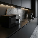 Forno a microonde con grill Smeg MOC01BLMEU Nero ambientazione