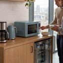 Forno a microonde con grill Smeg MOC01EGMEU Emerald Green ambientazione