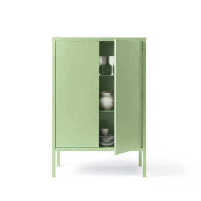 Frame Credenza 19 con top in metallo