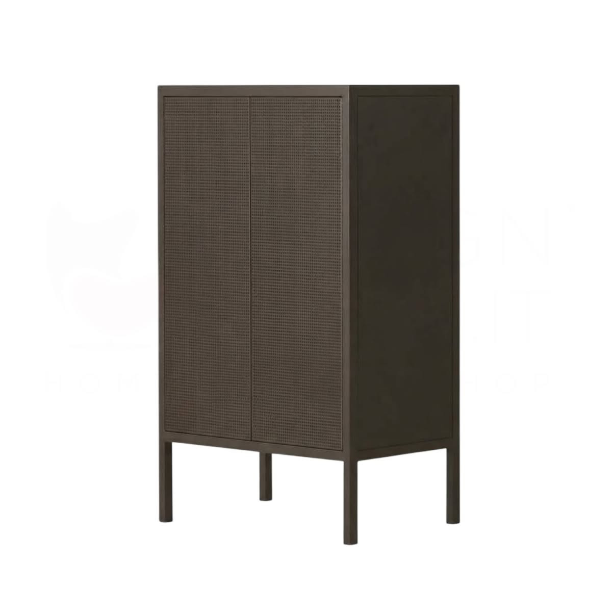 Frame Credenza 20 con top in metallo