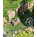 Frame Cucina Composizione L 128 Outdoor Fantin ambientazione