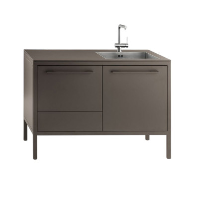 Frame Cucina L 128 Composizione vano lavastoviglie
