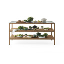 Frame Bancone Cucina con ripiani L 188 Fantin ambientazione