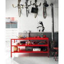 Frame Bancone Cucina con ripiani L 188 Fantin ambientazione