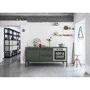 Frame Cucina L 188 Composizione Top Acciaio Fantin ambientazione