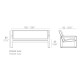 Frame Divano Vondom dimensioni
