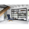 Frame Libreria a campata unica L1 H 171 Fantin ambientazione