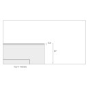 Frame Madia 02 con top in metallo Fantin specifica tecnica