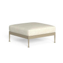 Frame Pouf Talenti Outdoor tortoa-bianco caldo