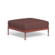 Frame Pouf Talenti Outdoor rosso-rosso indiano