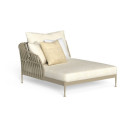 Frame Sofa XL DX Divano Talenti vista con cuscini decorativi non inclusi su richiesta