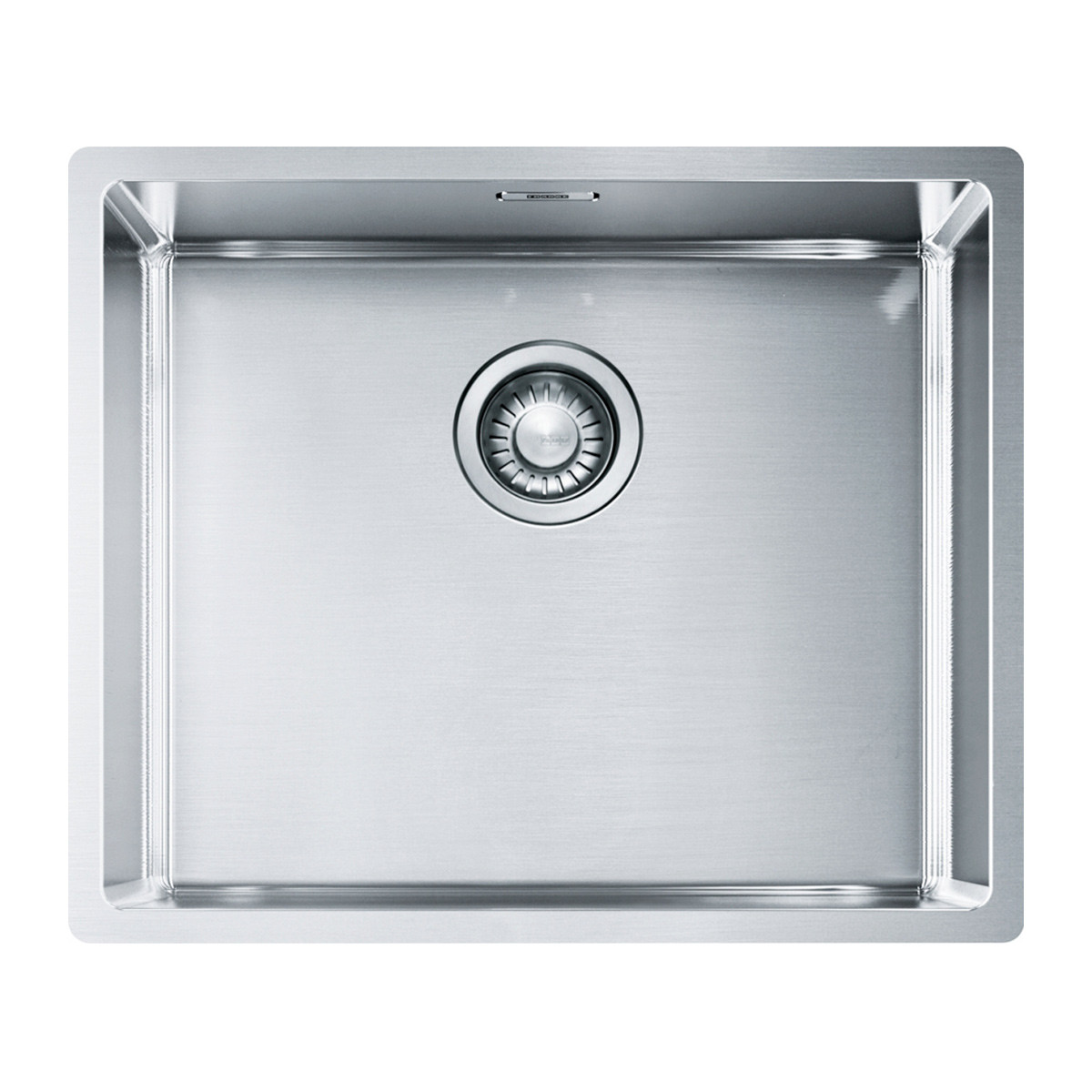 Franke Smart - Lavello In Acciaio Inox SRX 611-86, 86x50 Cm, Sifone 101