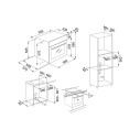 Franke Forno elettrico Smart multifunzione 60 cm FSM 86 H XS dimensioni