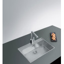 Lavello 1 Vasca Maris 73x51MRX 210-70 TL Inox satinato ambientazione