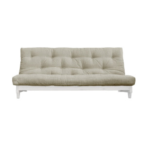 Fresh Divano Letto White Rivestimento Lino