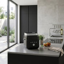 Friggitrice ad aria Smeg AFC01BLMEU Nero opaco ambientazione