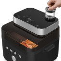 Friggitrice ad aria Smeg AFC01BLMEU Nero opaco dettaglio