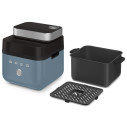 Friggitrice ad aria Smeg AFC01SBMEU Storm Blue dettaglio