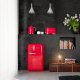 Frigorifero Smeg FAB5RRD3 Rosso Ambientazione