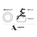 Frutteti Libertà ciotola Opinion Ciatti dimensioni