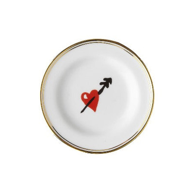 La Tavola Scomposta Piattino Micro Cuore Bitossi Home