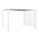 Gazebo Noah 3x3,6 Bianco LH30 Bizzotto vista