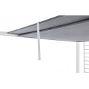Gazebo Noah 3x3,6 Bianco LH30 Bizzotto dettaglio