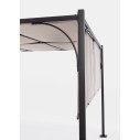 Gazebo Slide 3x4 antracite-grigio Bizzotto dettaglio