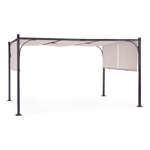 Gazebo Slide 3x4 antracite-grigio