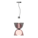 Gems Short 1 D30 A Rosa lampada a sospensione Penta Light vista